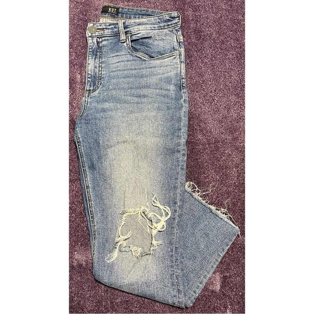Kut from the Kloth High Rise Rachael Mom Jeans